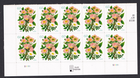 Scott #3837 Pink Roses Bouquet Plate Block of 10 Stamps - MNH