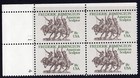 Scott #1934 Frederic Remington Plate Block of 4 Stamps - MNH