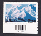 Scott #c137 Mount McKinley (Alaska) Single Airmail Stamp - MNH w/barcode