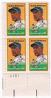 Scott #2016 Jackie Robinson (Black Heritage) 20¢ Plate Block of 4 Stamps MNH LL