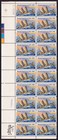 Scott #2080 Hawaii Plate Block of 20 Stamps - MNH UL