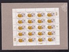 Scott #3504 NOBEL PRIZE (Chemistry) Sheet of 20 34¢ Stamps - Sealed Brown
