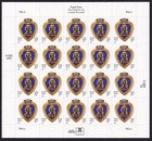 Scott #3784A Purple Heart Sheet of 20 Stamps - MNH
