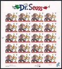 Scott #3835 Dr. Seuss (Cat In The Hat) Sheet of 20 Stamps - MNH