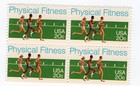 Scott #2043 Physical Exercise (Running) Block of 4 Stamps - MNH