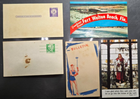 Postcards set of 5 unused