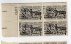 Scott #1130 Silver (Ag) Plate Block of 4 Stamps - MNH UL