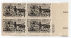 Scott #1130 Silver (Ag) Plate Block of 4 Stamps - MNH LR