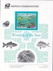 Scott #CP450 (2866a) Wonders of the Sea Commemorative Panel of 4 Stamps