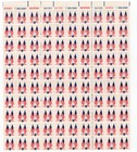 Scott #1509 Crossed Flags Sheet of 100 Stamps - MNH
