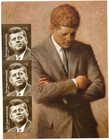 Scottt #5175 John F. Kennedy Title Block of 3 Forever Stamps - MNH Right