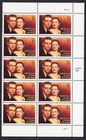 Scott #3287 Alfred Lunt & Lynn Fontanne Plate Block of 10 Stamps - MNH Right