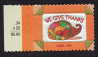 Scott #3546 We Give Thanks Single Stamp - MNH w/Price