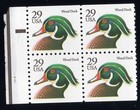 Scott #2484a Wood Duck Booklet Pane (Block) of 4 Stamps - MNH