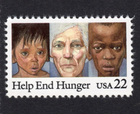 Scott #2164 Help End Hunger Single Stamp - MNH