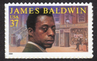 Scott #3871 James Baldwin Single 37¢ Stamp - MNH