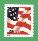 Scott #3633A Waving Flag Coil Stamp - MNH