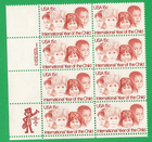 Scott #1772 International Year of the Child Zip Block of 8 Stamps - MNH