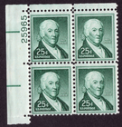 Scott #1048 Paul Revere Plate Block of 4 Stamps - MNH P#25965 UL