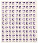 Scott #2181 Mary Cassatt Sheet of 100 Stamps - MNH P#1 UR #1