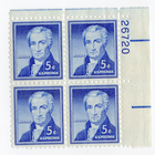 Scott #1038 James Monroe Plate Block of 4 Stamps - MNH P#26720 UR