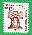 Scott #1595 Liberty Bell Booklet Single Stamps - MNH