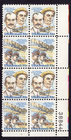 Scott #c92a (c91) Wright Brothers AirMail Plate Block of 8 Stamps - MNH P#38844