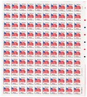 Scott #2882 Old Glory Flag w/Red G Sheet of 100 Stamps - MNH UR