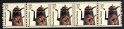 Scott #3612 Toleware Plate # 5 Stamp Coil (PNC5) - MNH