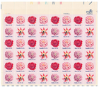 Scott #1879a (1876-79) Flowers Full Sheet of 48 Stamps - MNH UL #4
