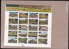 Scott #3519a (3510) Legendary Baseball Fields Sheet of 20 Stamps - Sealed Brown