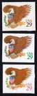 Scott #2595-2596-2597 Eagle & Shield Single Stamps - MNH