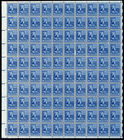 Scott #819 Franklin Pierce Sheet of 100 Stamps - MNH P#22088