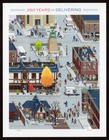 USPS 250 Years Delivering Sheet of 20 Forever Stamps - MNH (6024)