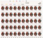 Scott #1471 St. Lucy Dancing Violin Sheet of 50 Stamps - MNH Color Lines