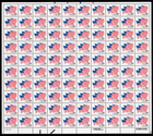 Scott #2531 Flags on Parade Sheet of 100 Stamps - MNH P#1111 LL