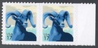 Scott #4138 Bighorn Sheep Pair of Stamps - MNH