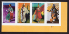 Scott #5978-5981a PowWows Native American Culture Plate Strip 4 Stamps - MNH LR