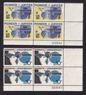 Scott #1556-1557 Pioneer & Mariner 10 Plate Block of 4 Stamps - MNH