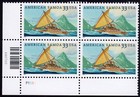 Scott #3389 American Samoa Plate Block of 4 Stamps - MNH