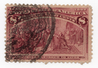 Scott #236 Columbus Restored to Favor Single Stamp - used