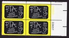 Scott #1463 PTA Plate Block of 4 Stamps - MNH UR
