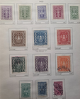 Stamp Austria 1922 #254-261, 288-293 MH except #260-1,289,291-3 (used)