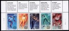 Scott #2811a (2807-11) Winter Olympics 29¢ Top Plate Strip of 5 Stamps - MNH