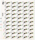 Scott #1461 Olympic Bobsledding Sheet of 50 Stamps - MNH LL