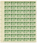 Scott #1108 Gunston Hall George Mason Sheet of 50 Stamps - MNH P#26017 LL