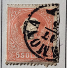 Stamp Austria Lombardy-Venetia 1858-1859 #10 used