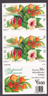 Scott #3313b Tropical Flowers Booklet of 20 Stamps - MNH P#S22222