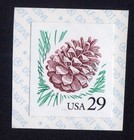Scott #2491c Pine Cone Coil Single Stamp - MNH