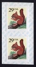 Scott #2489v Squirrel Coil Pair of Stamps - MNH